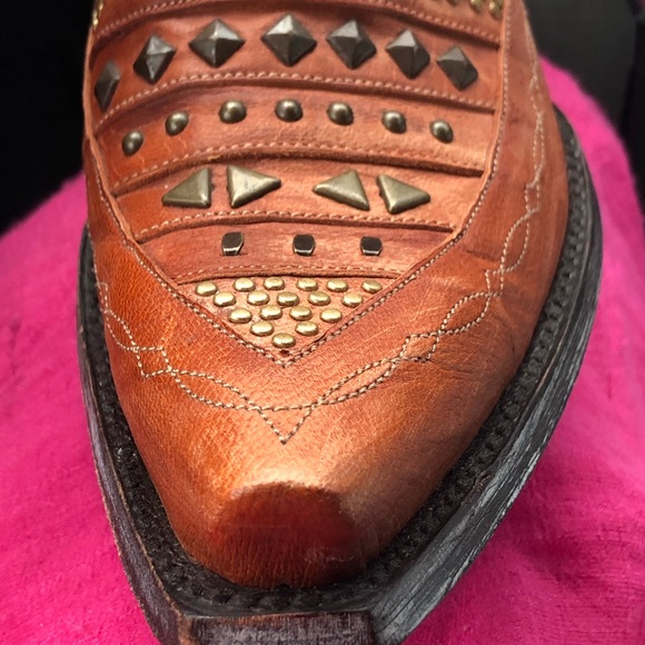 Old gringo Parade of Studs Mango leather mules 6.5 new - Picture 8 of 8